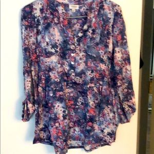 Avenue long sleeve tunic top